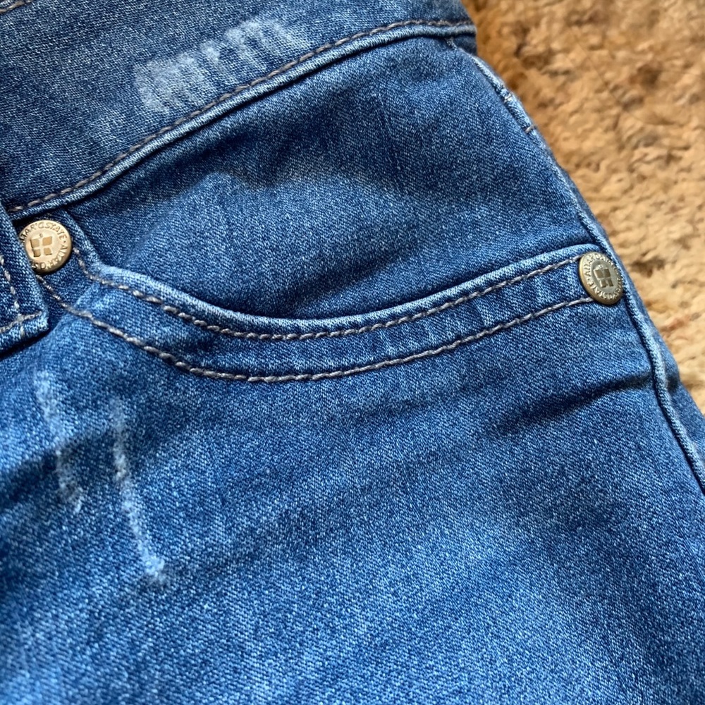 Altar’d State Ripped Blue Jeans - Picture 8 of 10